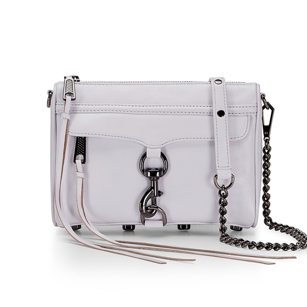 Rebecca Minkoff Mini Mac in Pale Lilac